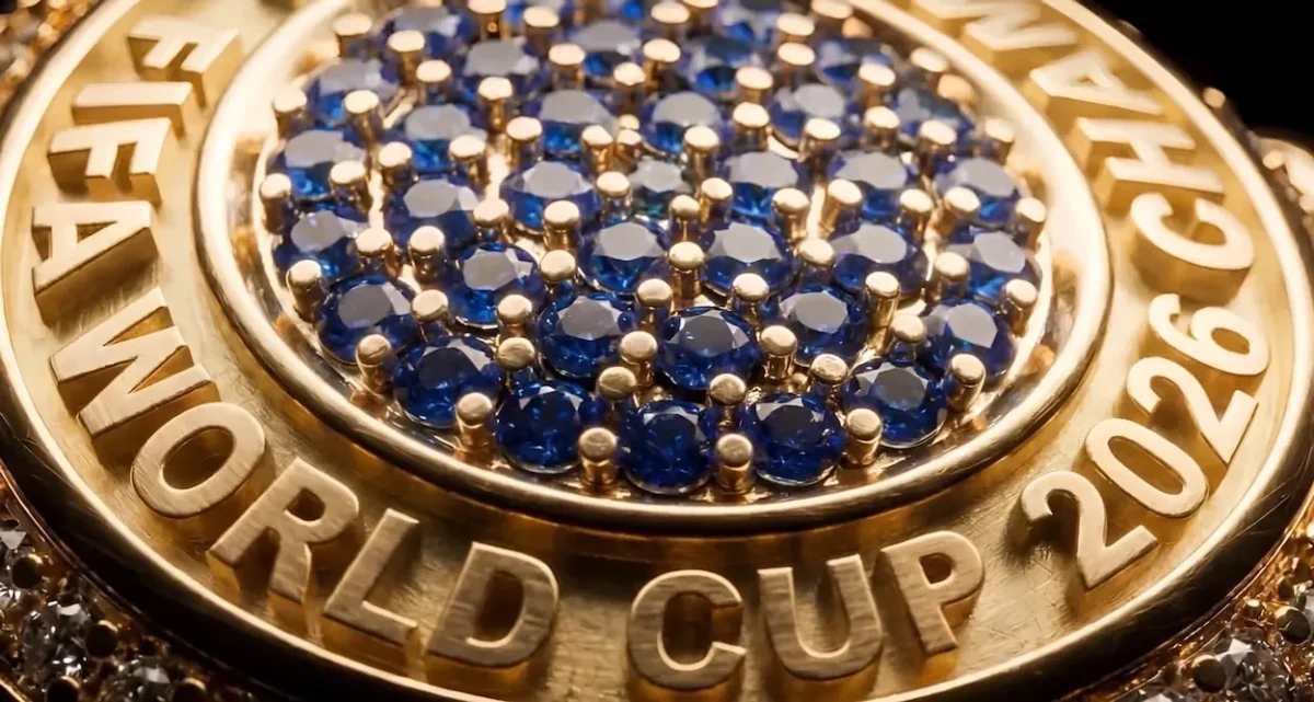 Bagues commemoratives Coupe du monde 2026 2 Voici à quoi ressemble la bague commémorative qui sera remise aux champions de la Coupe du monde 2026