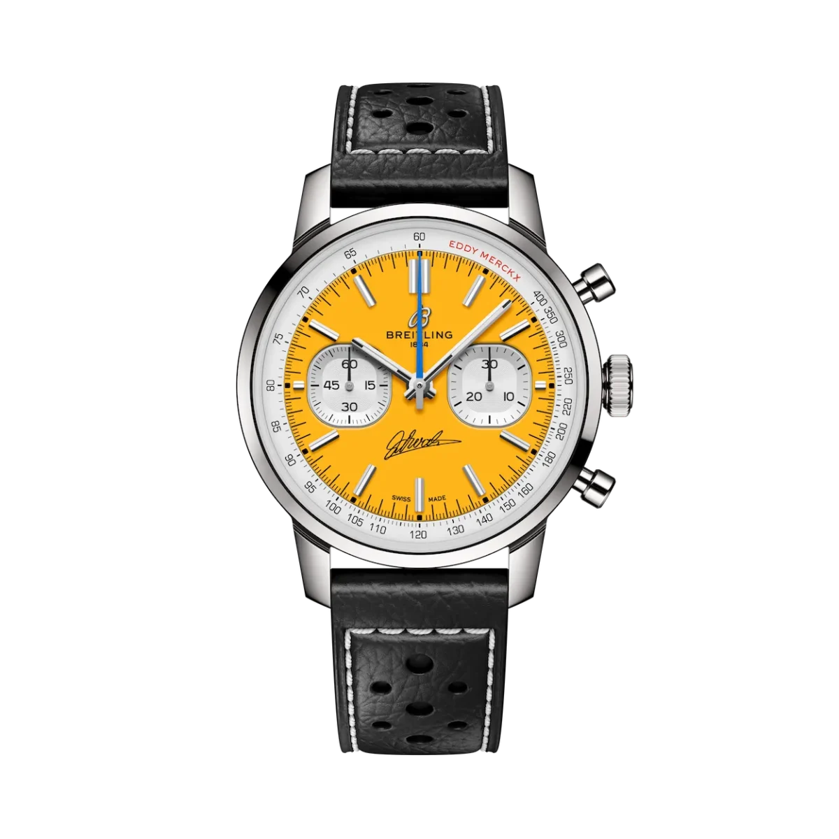 Breitling Top Time B01 Eddy Merckx, l'hommage horloger au Cannibale du cyclisme