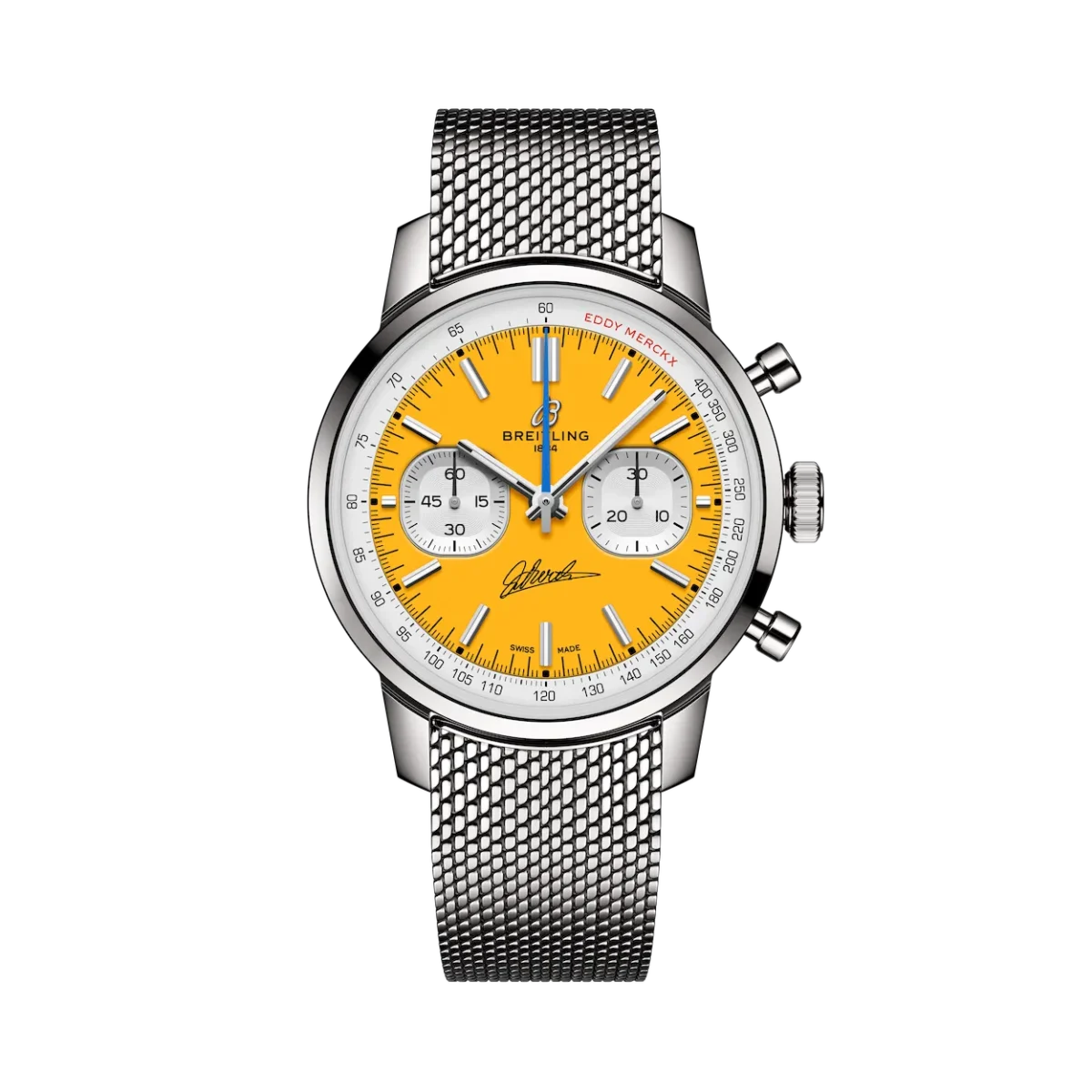 Breitling Top Time B01 Eddy Merckx, l'hommage horloger au Cannibale du cyclisme