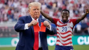 Controverse Trump x Infantino pour liberer Balogun Le président Trump affirme avoir intervenu auprès d’Infantino pour « libérer » Balogun
