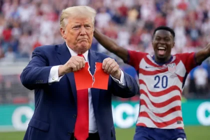 Le président Trump affirme avoir intervenu auprès d’Infantino pour « libérer » Balogun