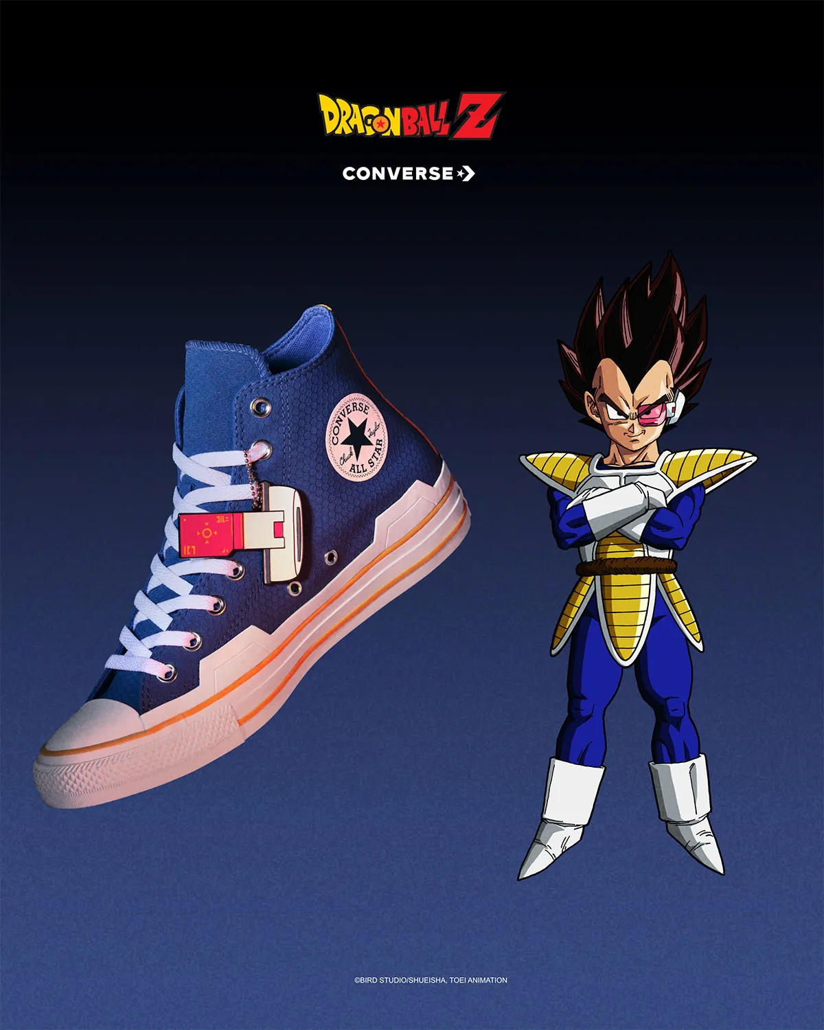 Converse convoque les héros de Dragon Ball Z sur la Chuck 70