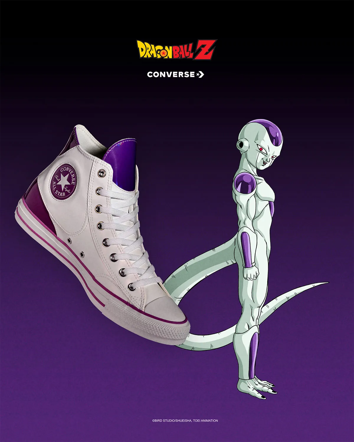 Converse convoque les héros de Dragon Ball Z sur la Chuck 70