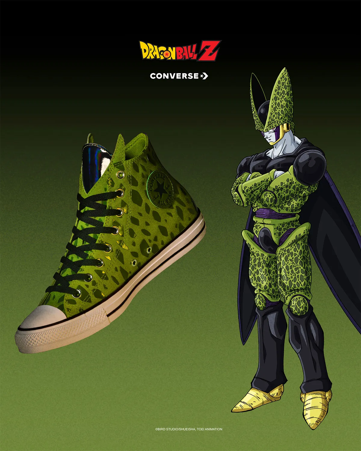 Converse convoque les héros de Dragon Ball Z sur la Chuck 70
