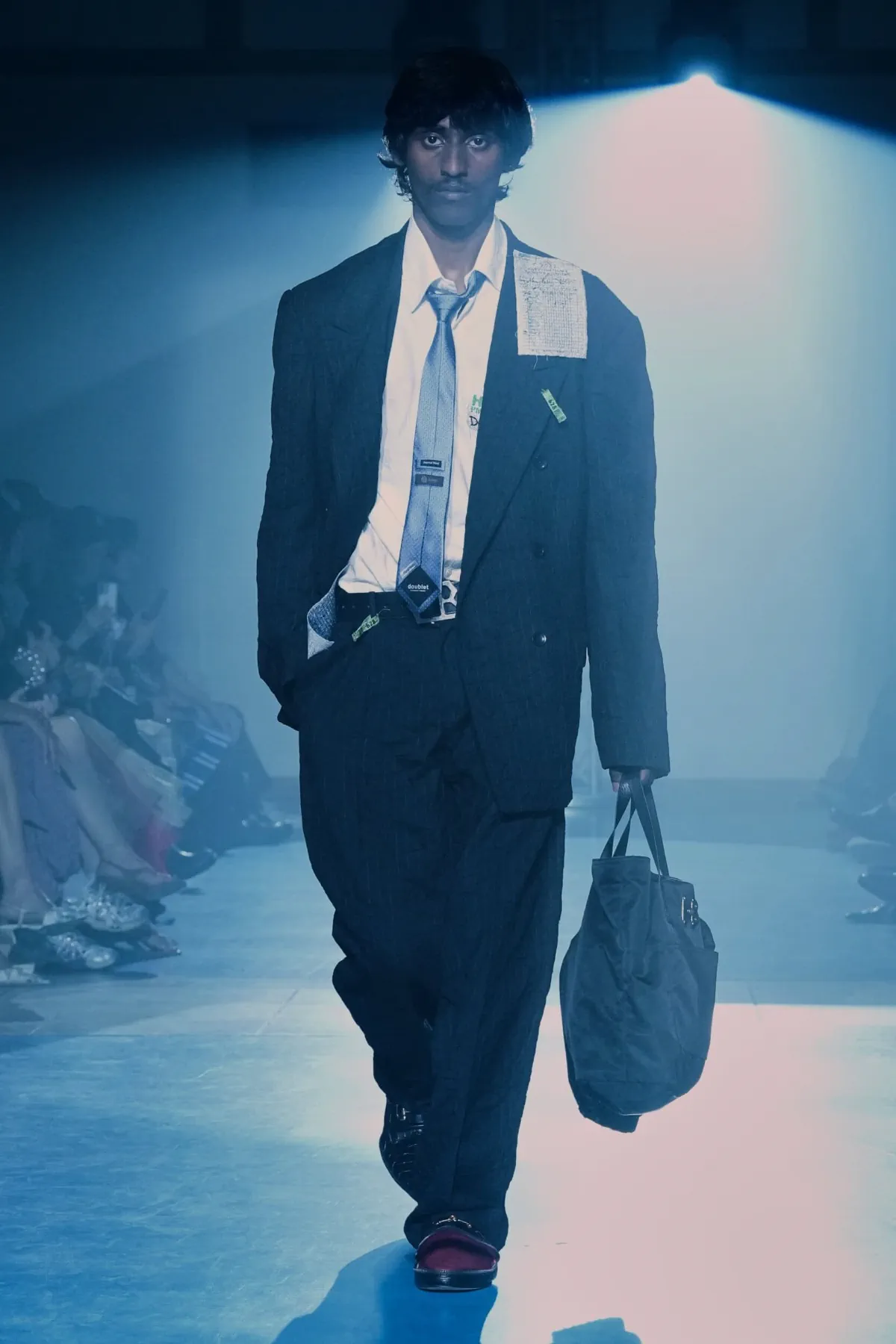 doublet, printemps 2027 - Masayuki Ino transforme le vestiaire masculin en comédie de mœurs