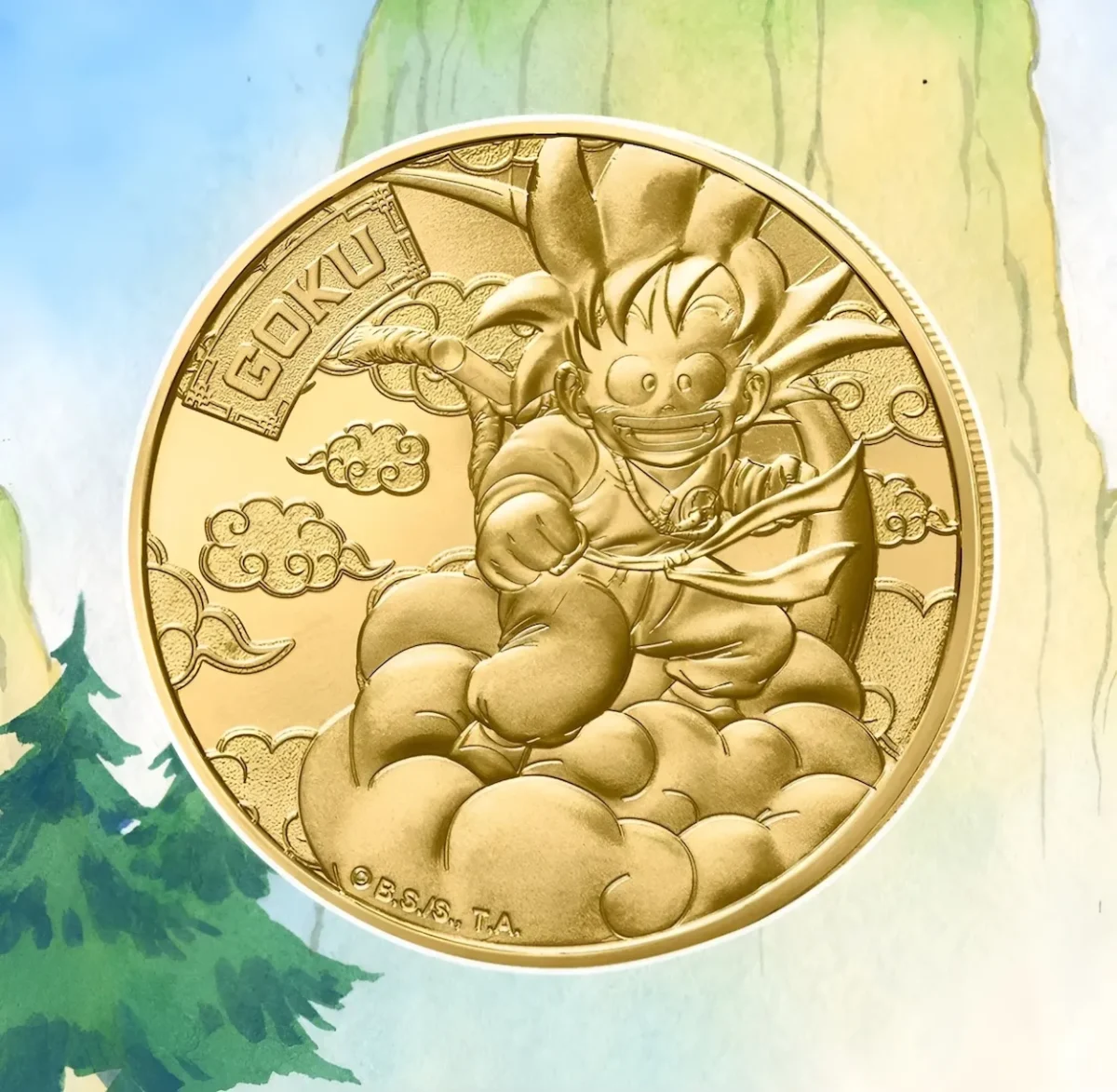 Quand Dragon Ball fait entrer la pop culture dans les ateliers de la Monnaie de Paris