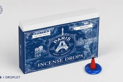 Droplet et Paris Saint-Germain enferment l'intensité d'un jour de match dans une collection de parfums d'intérieur