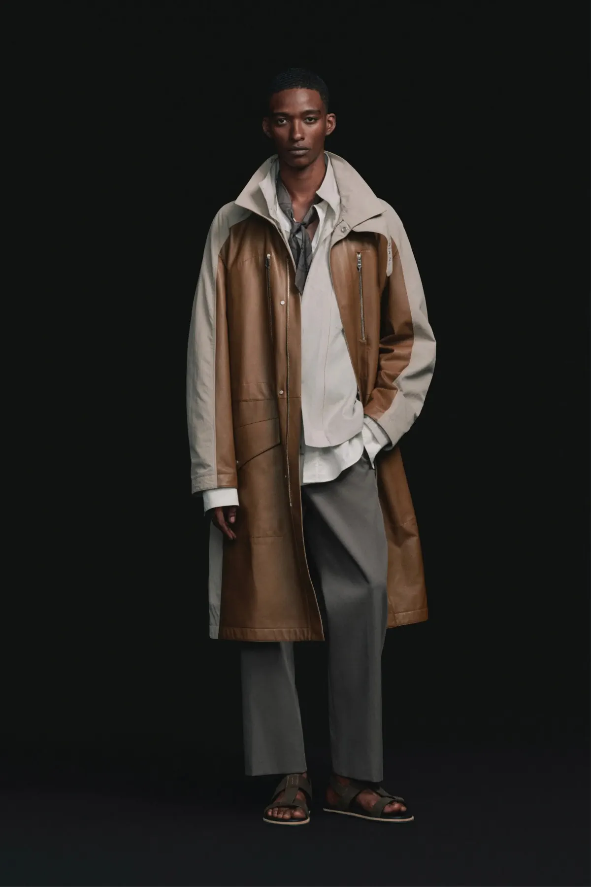 Hermes Spring Summer 2027 Paris Fashion Week Mens 1 Hermès signe avec le printemps 2027 son interlude le plus discret avant l'ère Wales Bonner