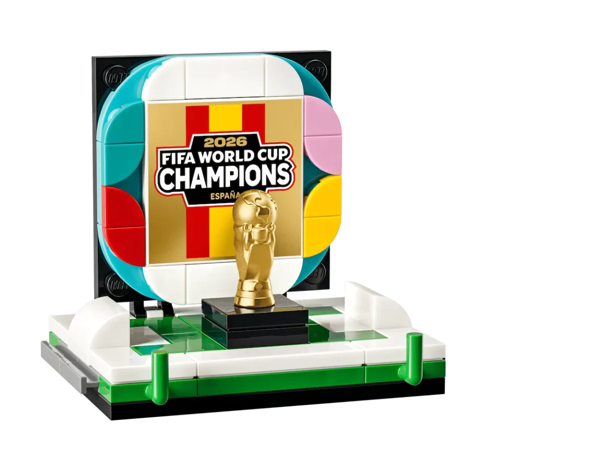LEGO immortalise le sacre espagnol avec une édition Champions du trophée de la Coupe du monde 2026