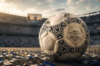 Le ballon de la « Main de Dieu » : la relique de Maradona rejoue son but du siècle aux enchères