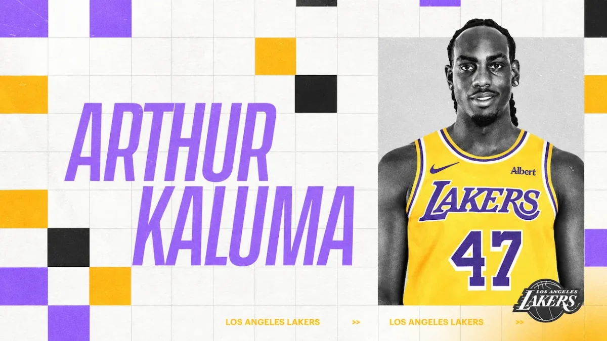 Les Los Angeles Lakers officialisent le contrat two-way d'Arthur Kaluma pour la saison 2026-2027