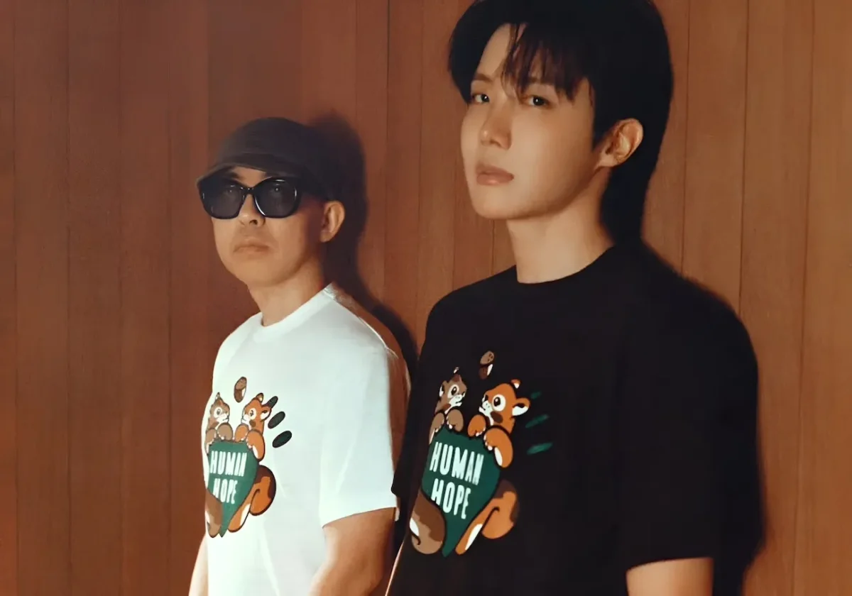 NIGO et J-Hope habillent la Nike Air Force 1 ’01 aux couleurs de Human Hope