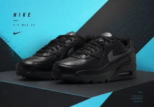 La Nike Air Max 90 « Black Croc » ravive le vieux réflexe du luxe discret