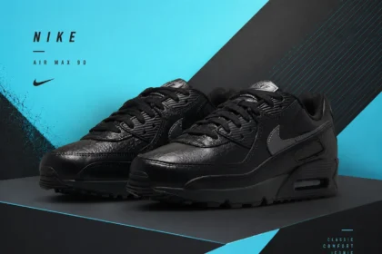 La Nike Air Max 90 « Black Croc » ravive le vieux réflexe du luxe discret