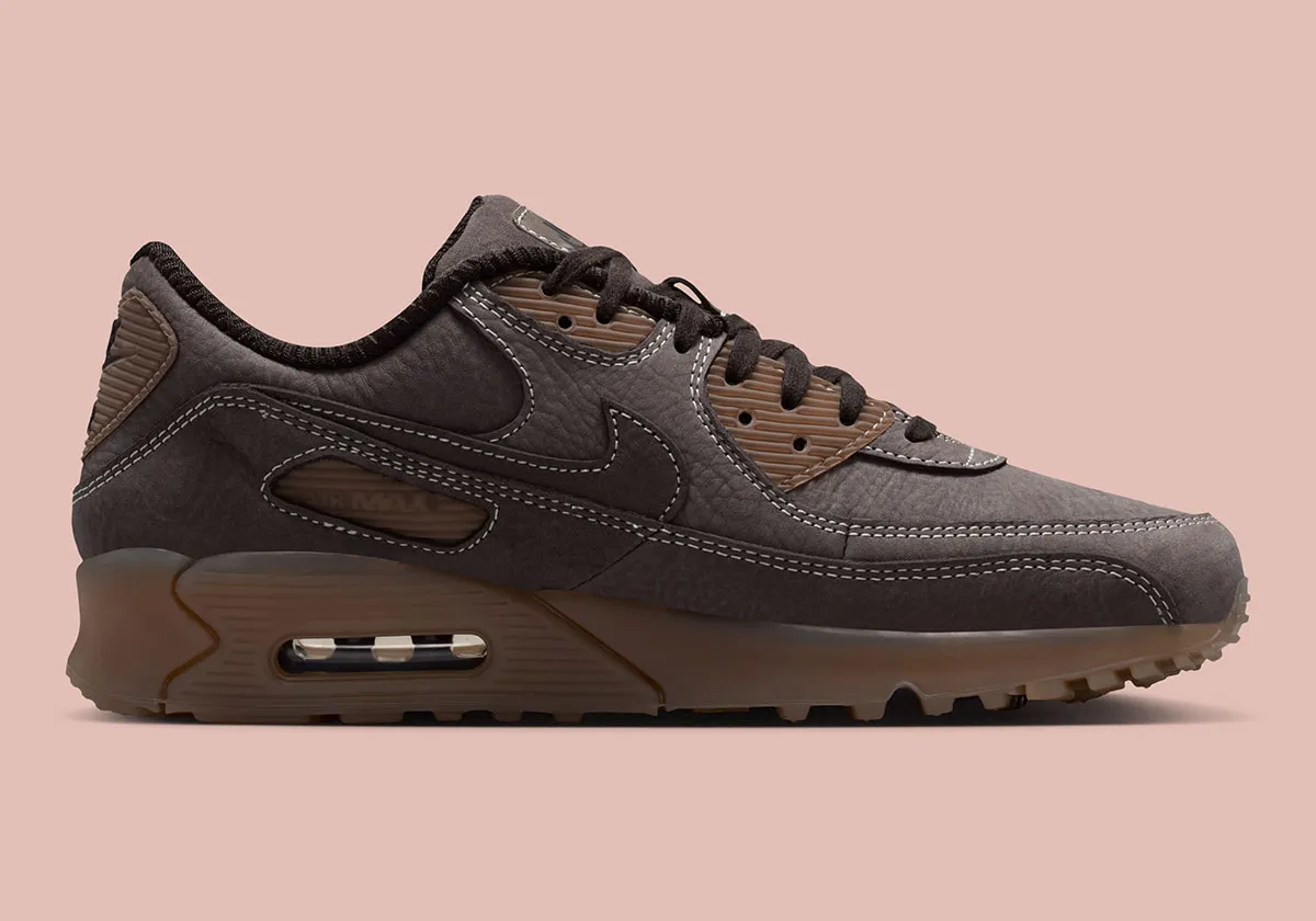 Nike Air Max 90 Shadow Brown 2 La Nike Air Max 90 « Shadow Brown », l'éloge du cuir patiné