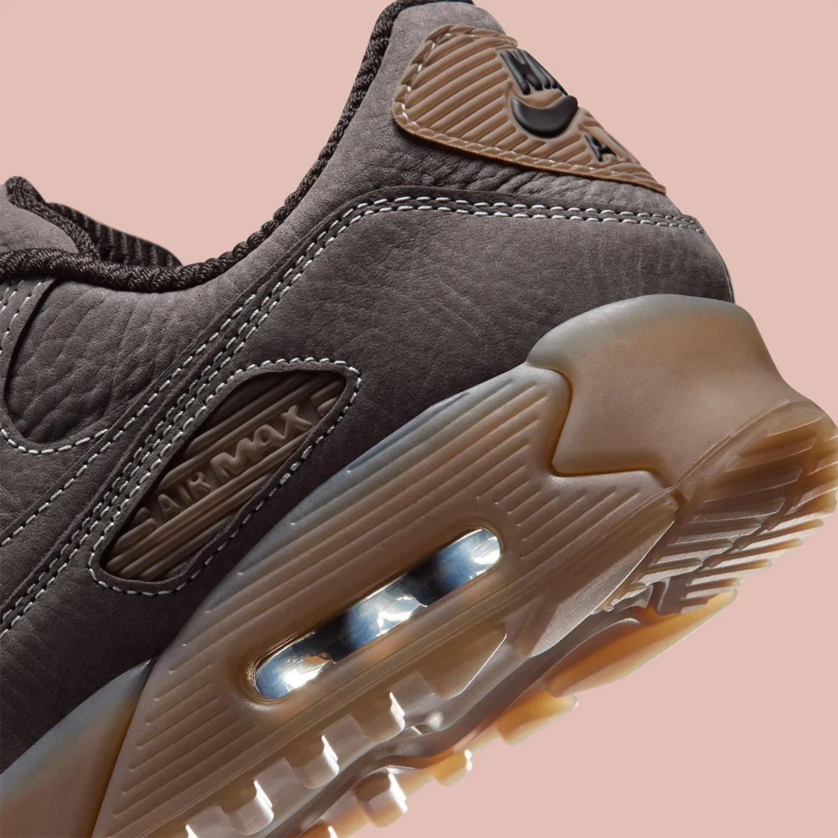 Nike Air Max 90 Shadow Brown 7 La Nike Air Max 90 « Shadow Brown », l'éloge du cuir patiné