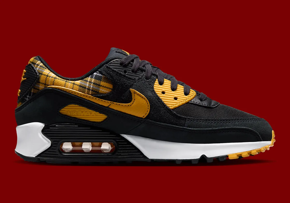 Nike Air Max 90 « Yellow Plaid », le tartan de Clueless refait surface sur le bitume