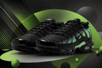 Nike Air Max Plus « Black/Illusion Green », l’icône TN se pare d'une lueur inédite