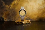 La nouvelle Rado Captain Cook 39 mm trouve enfin sa taille idéale, entre sobriété vintage et éclat doré