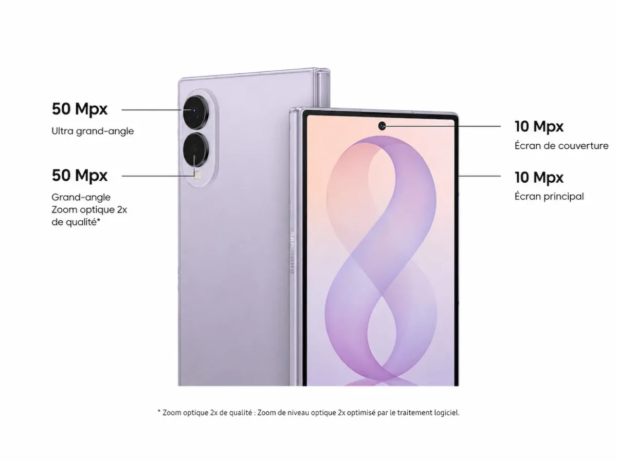 Samsung dévoile sa nouvelle série Galaxy Z, dont le pliant Galaxy Z Fold8 qui veut enfin se faire oublier