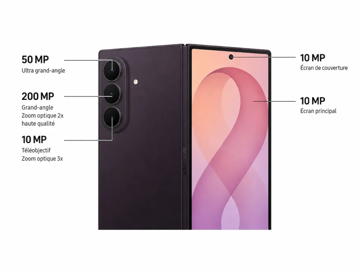 Samsung dévoile sa nouvelle série Galaxy Z, dont le pliant Galaxy Z Fold8 qui veut enfin se faire oublier