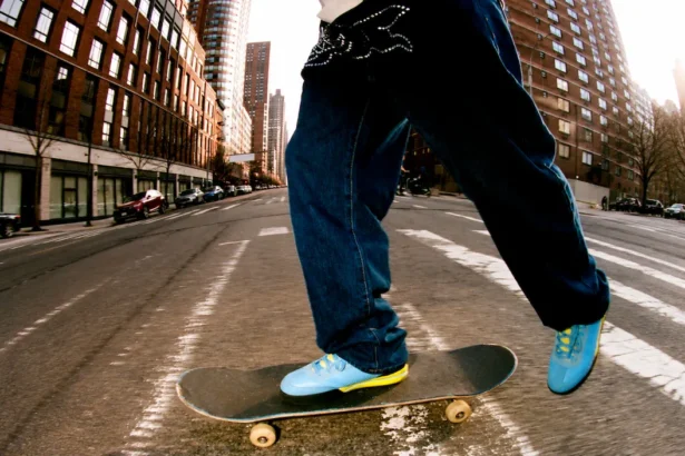 La Reebok x Icecream Board Flip « Pale Cerulean » remet le skate au goût du luxe