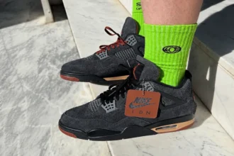 Un peu de brouillard londonien vient réchauffer l'Air Jordan 4