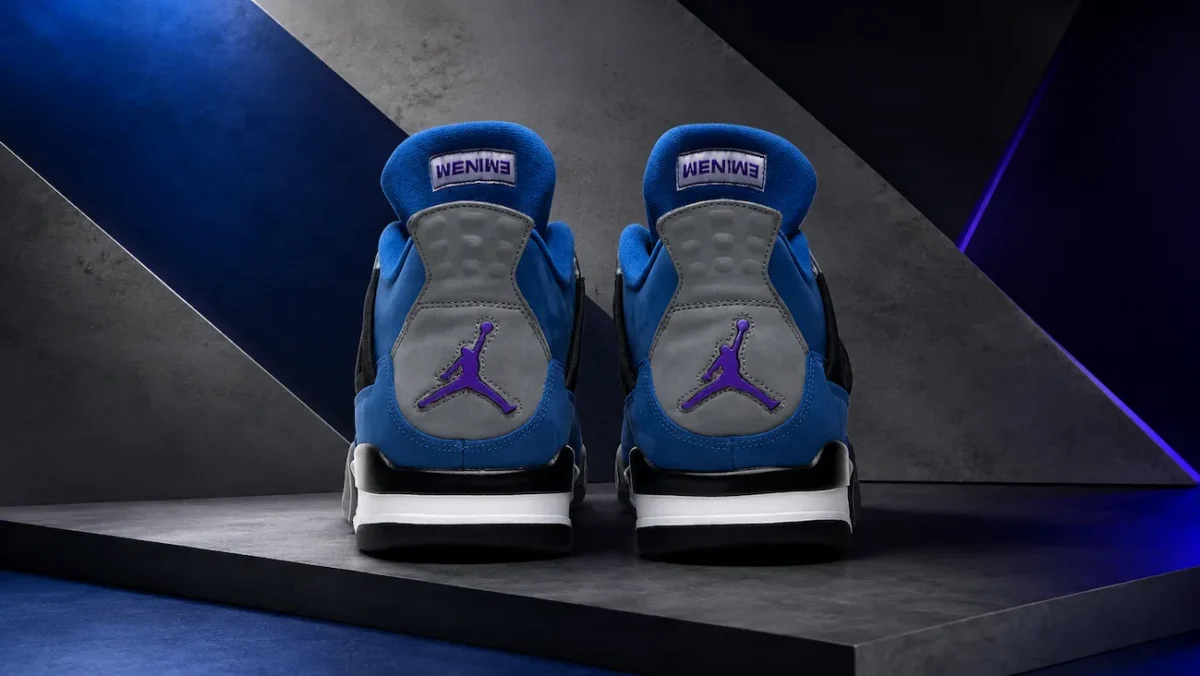 Eminem x Air Jordan 4 2027 4 La Air Jordan 4 « Encore » d'Eminem sort enfin de son silence de vingt-deux ans