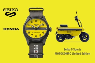 Honda célèbre 45 ans de Motocompo avec la Seiko 5 Sports MOTOCOMPO