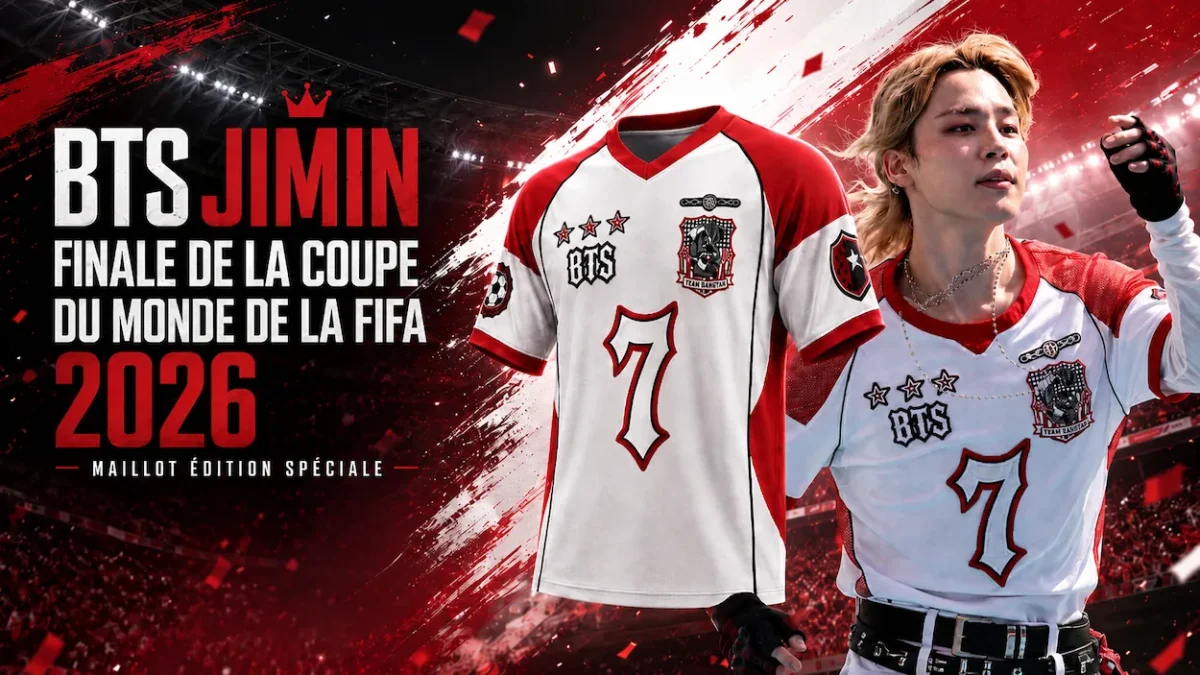 Le maillot de Jimin s'est vendu aussi cher que le ballon de la finale de la Coupe du monde 2026 lors des enchères de Christie's