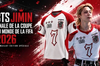 Le maillot de Jimin s'est vendu aussi cher que le ballon de la finale de la Coupe du monde 2026 lors des enchères de Christie's