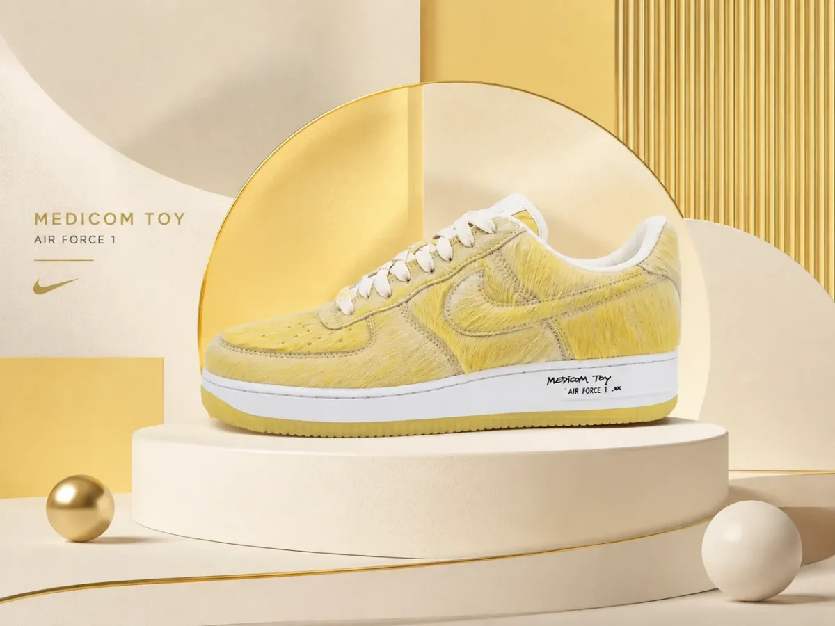 Medicom Toy x Nike Air Force 1 Low 30th Anniversary 1 Medicom Toy réveille son Air Force 1 Low en pony hair après cinq ans de silence