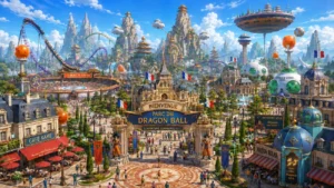 Parc à thème Dragon Ball à Cergy-Pontoise ? La renaissance saoudienne d'un parc français oublié