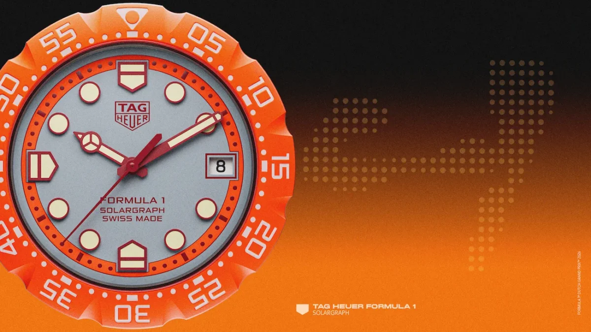 TAG Heuer signe le dernier tour de Zandvoort avec la Formula 1 Solargraph