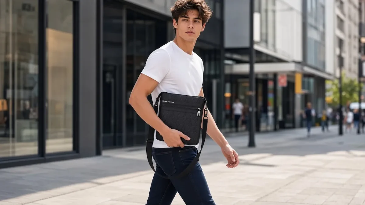 Tendance Les hommes avec le sac a main 0 L’été 2026 où les hommes se sont enfin emparés du sac à main