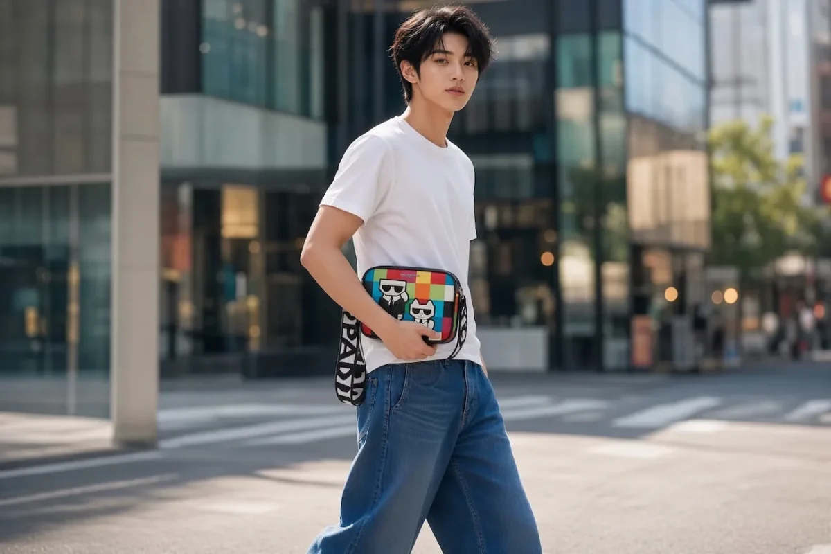 Tendance Les hommes avec le sac a main 1 L’été 2026 où les hommes se sont enfin emparés du sac à main
