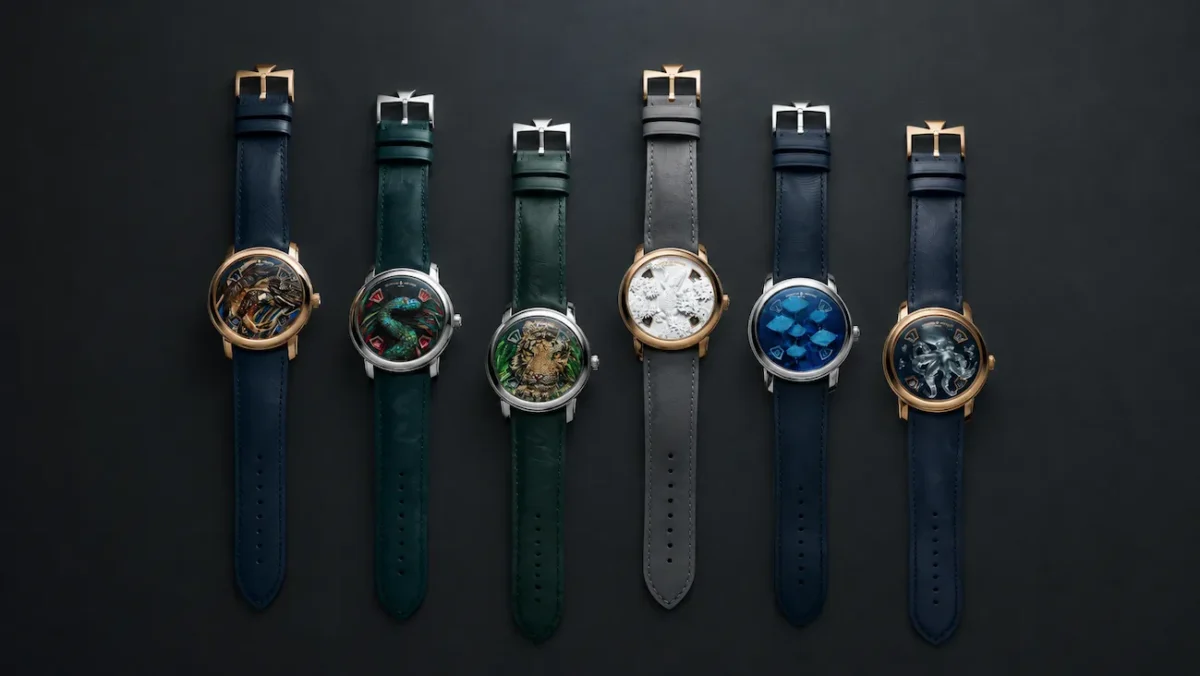 Vacheron Constantin réinvente les Métiers d'Art avec un hommage au règne animal signé par six artisans venus d'ailleurs