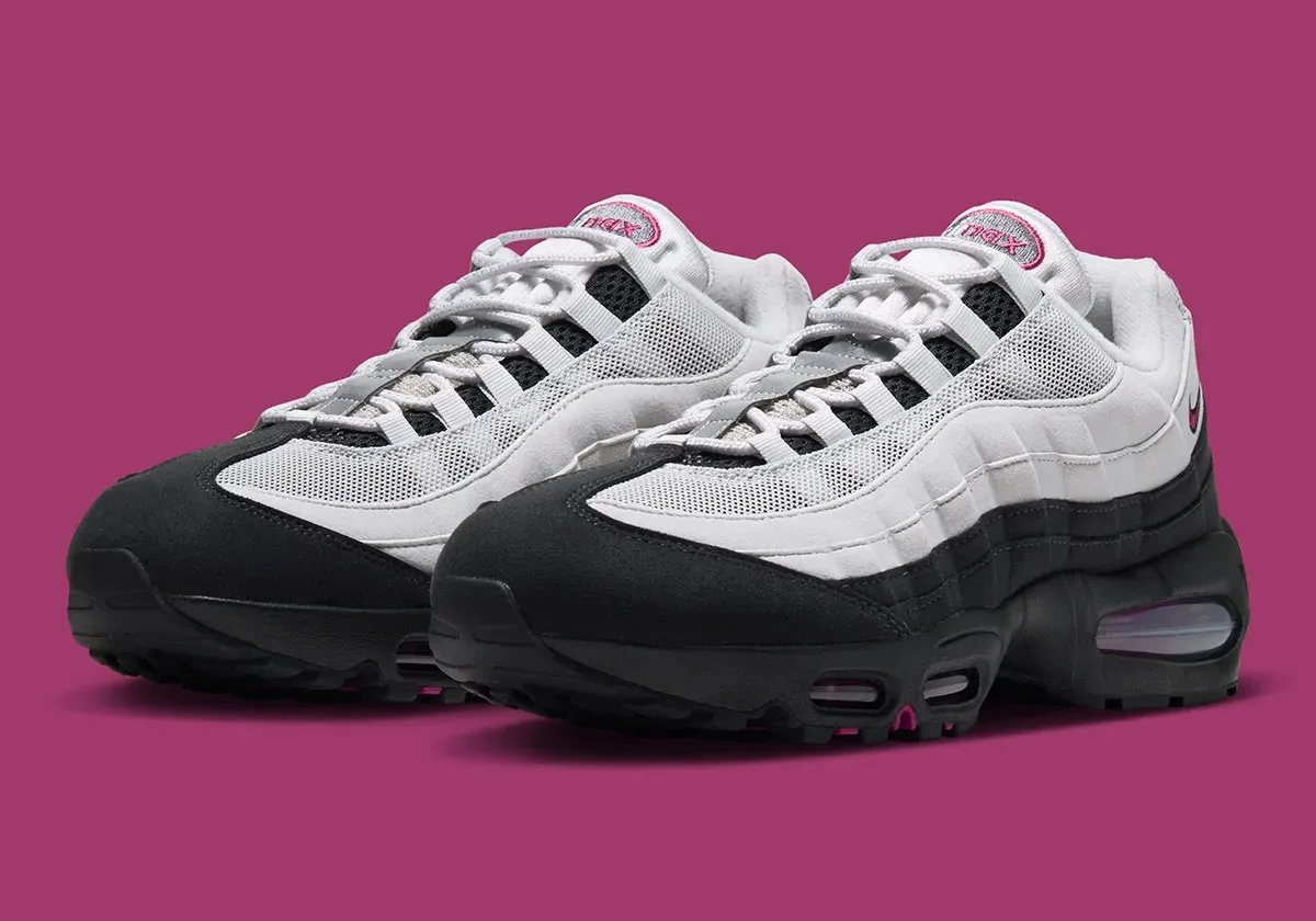 nike air max 95 photon dust off noir smoke grey sweet beet hm4740 016 6 Nike Air Max 95 « Sweet Beet », la couleur reprend le pouvoir