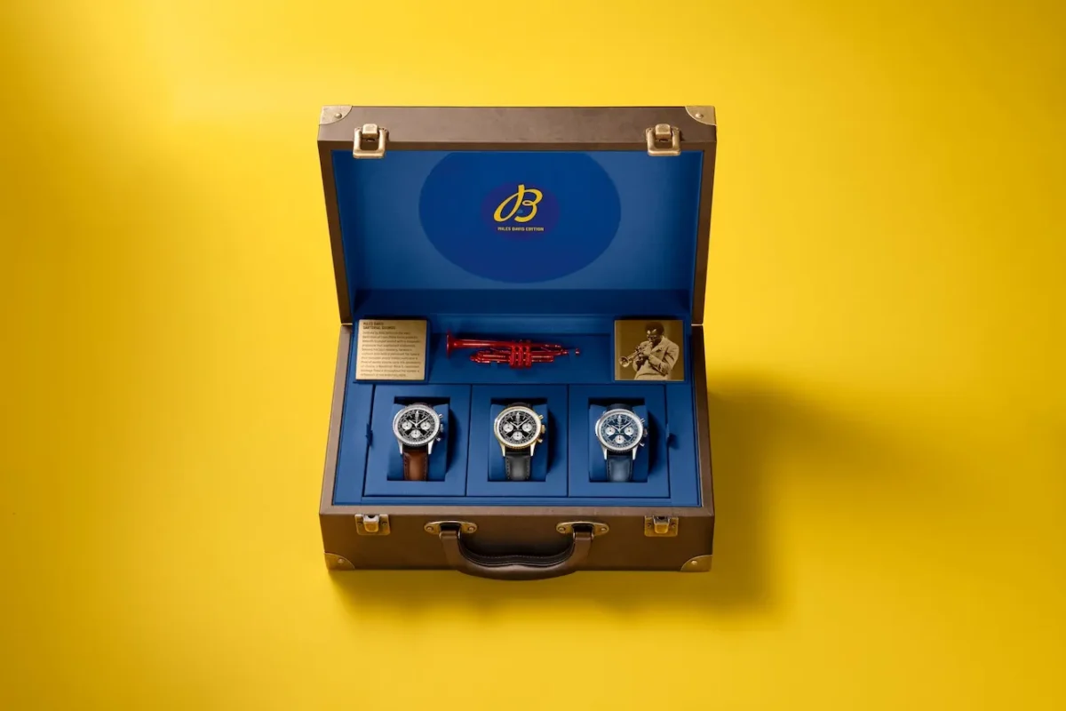 Breitling ressuscite la Navitimer de Miles Davis, cent ans après sa naissance