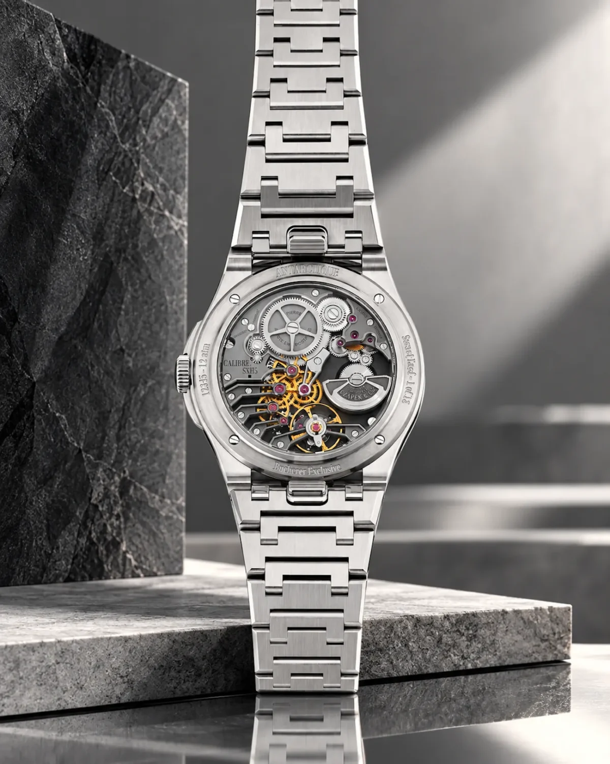 Bucherer Exclusive Czapek Antarctique Secret Reef 4 Bucherer et Czapek : le secret d'un récif corallien enfermé dans une montre à 18 exemplaires