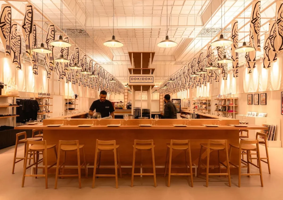 Doki Doki au Bon Marche Rive Gauche 1 Doki Doki réinvente le rituel du handroll au Bon Marché Rive Gauche