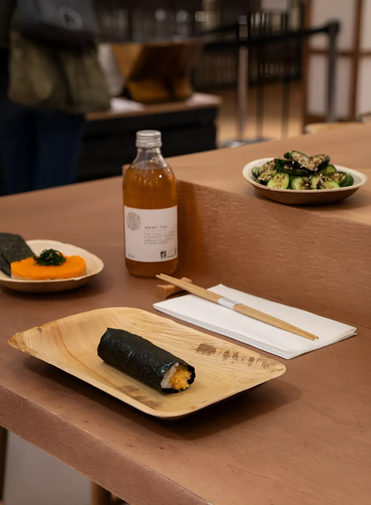 Doki Doki au Bon Marche Rive Gauche 2 Doki Doki réinvente le rituel du handroll au Bon Marché Rive Gauche