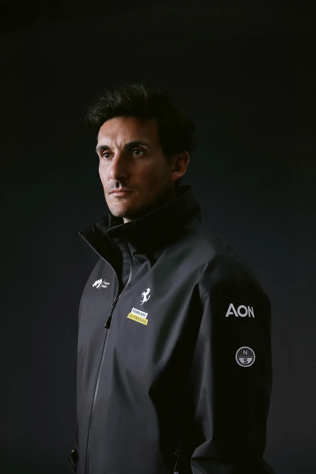 Ferrari Hypersail 1ers membres dequipage Enrico Voltilini Ferrari Hypersail : trois marins d'exception pour faire voler le Cheval Cabré sur l'océan