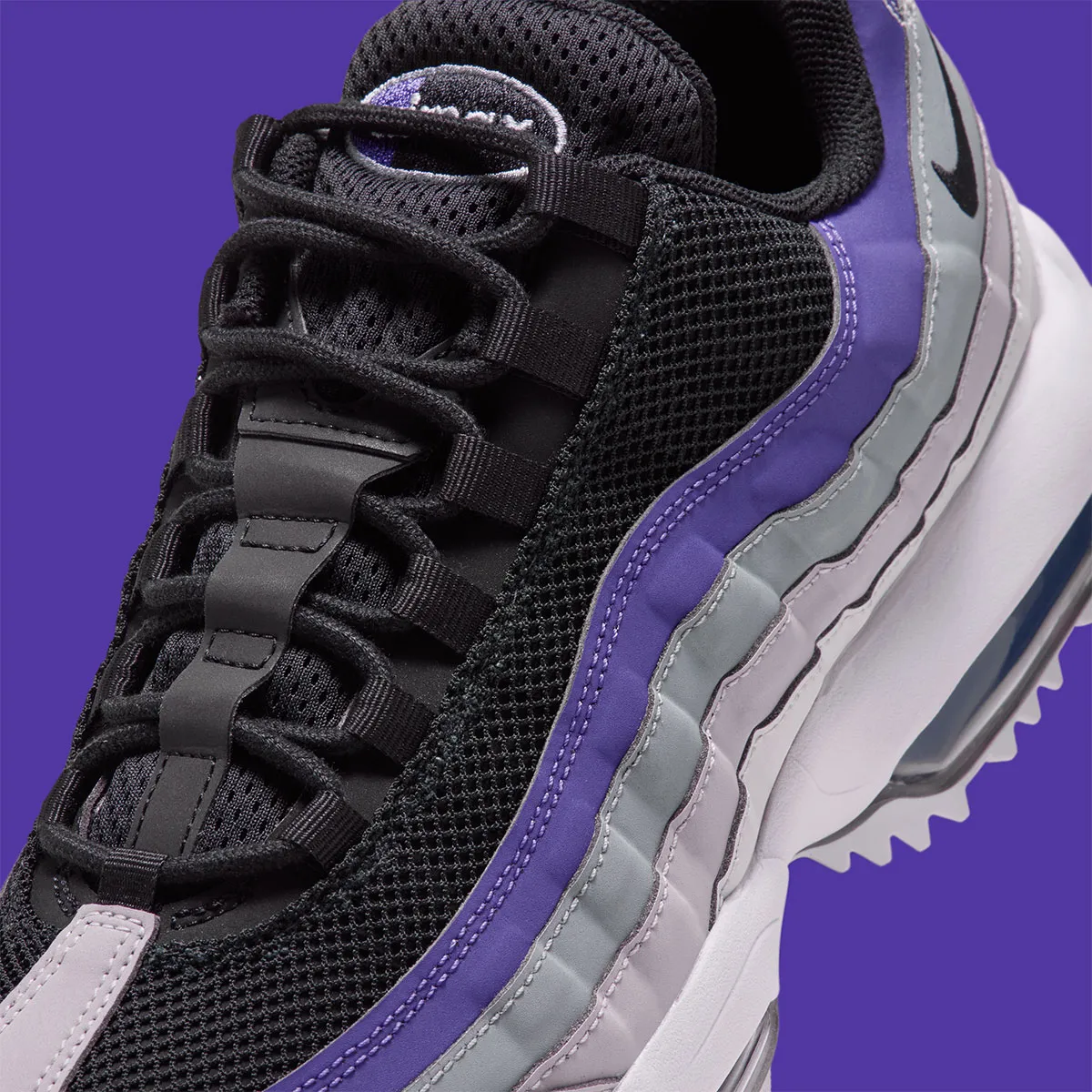 Nike Air Max 95 Golf Dark Iris 6 Nike Air Max 95 Golf « Dark Iris », du green au bitume sans changer de terrain