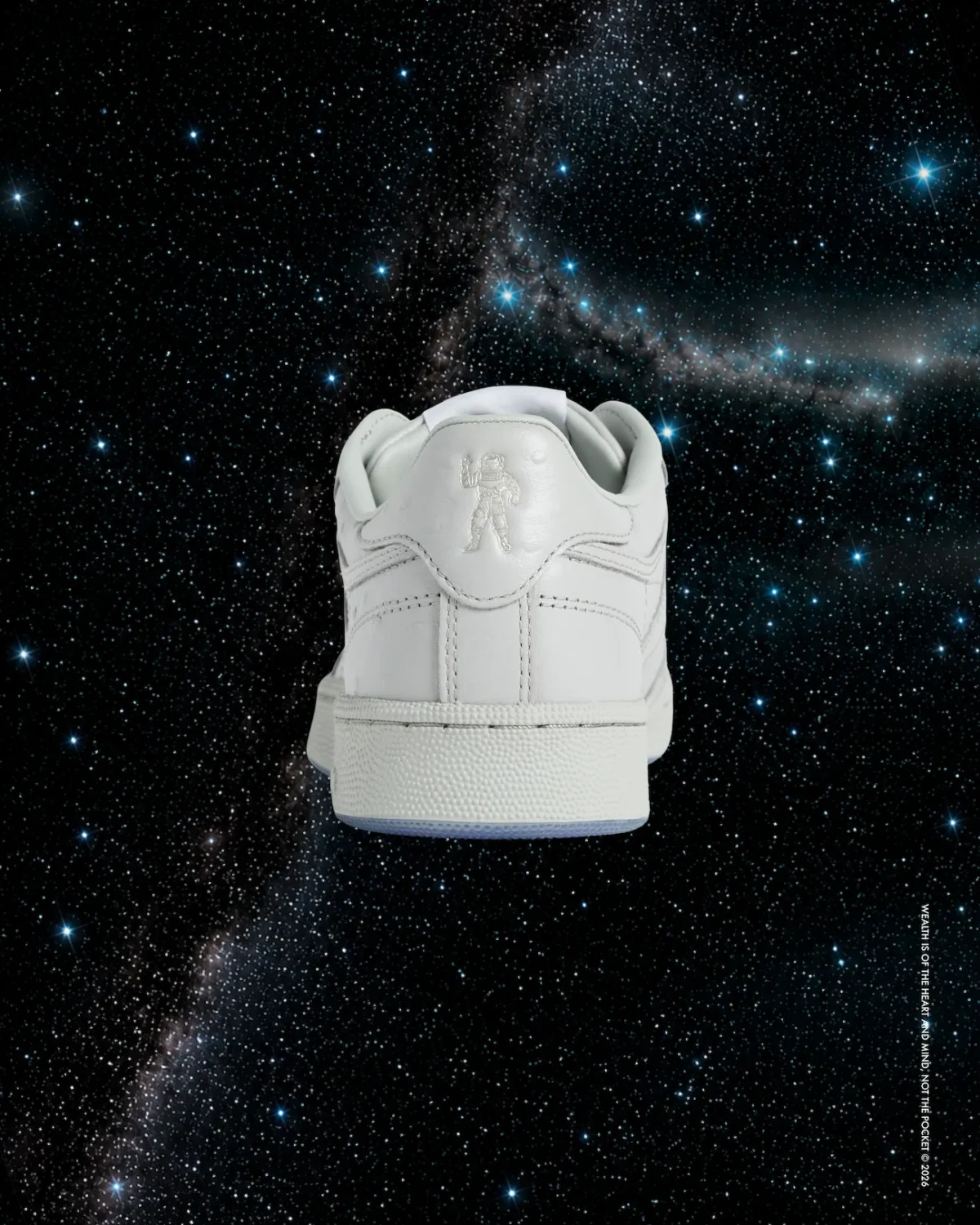 Reebok et Billionaire Boys Club envoient la Club C 85 conquérir la Lune