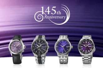 Pour ses 145 ans, Seiko fait du violet Edo le fil rouge de son histoire