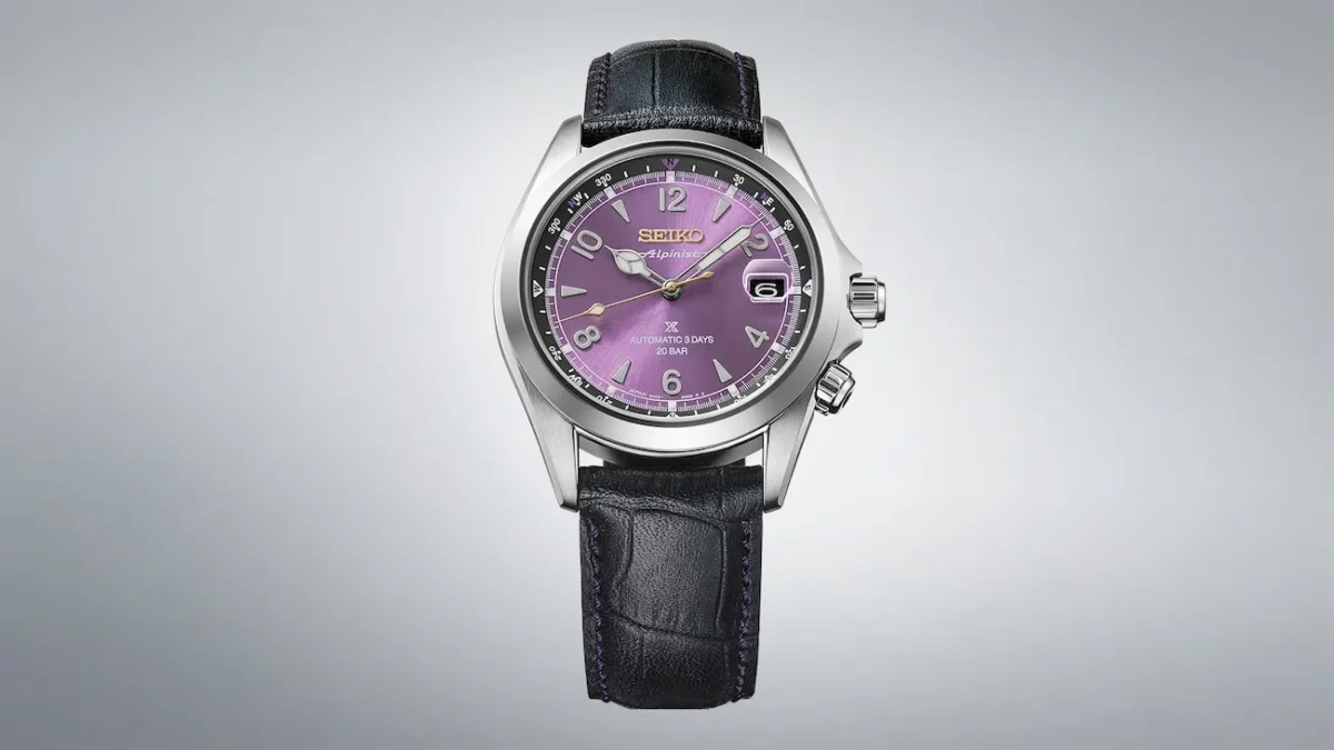 Seiko Editions limitees violet Edo 3 Pour ses 145 ans, Seiko fait du violet Edo le fil rouge de son histoire