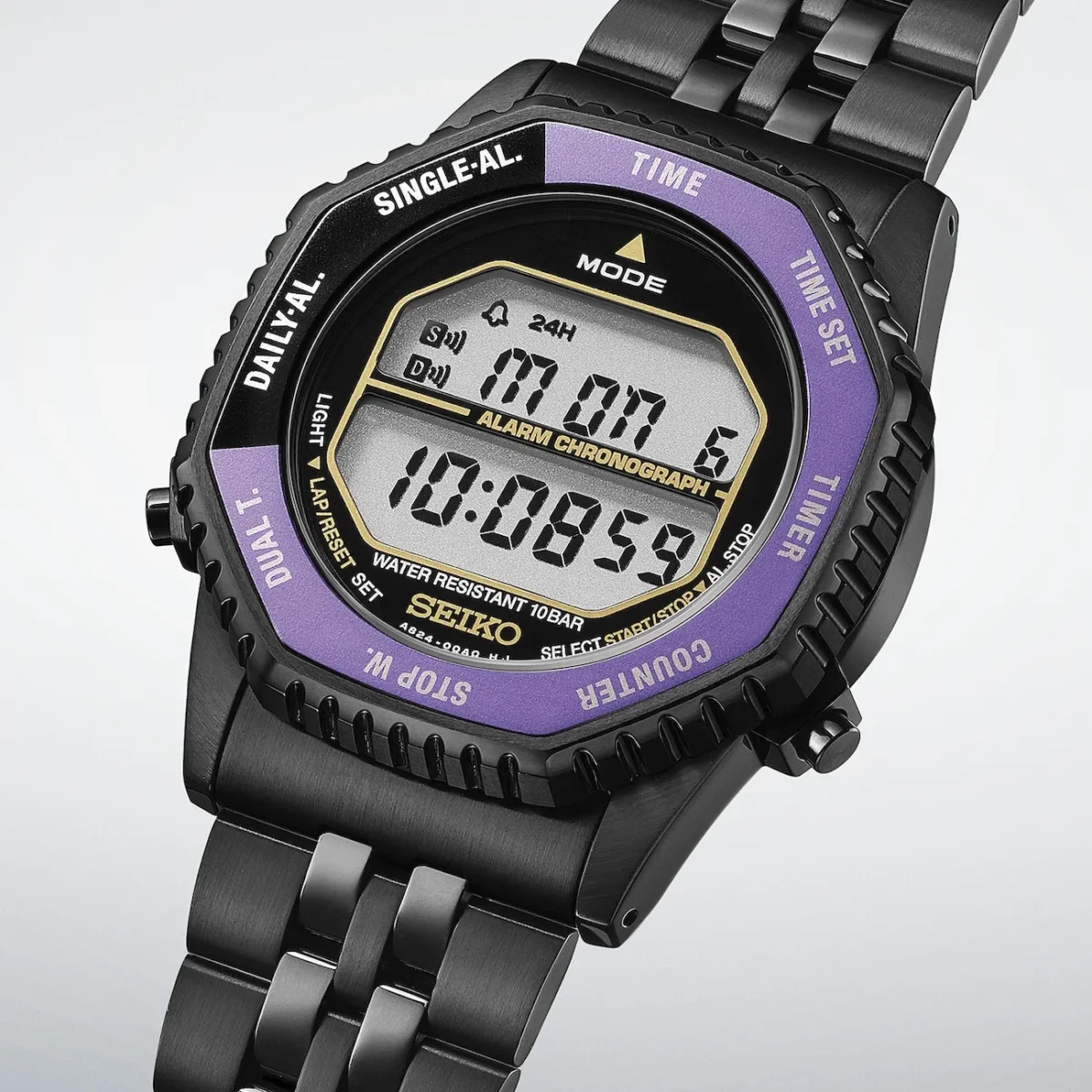 Seiko Editions limitees violet Edo 6 Pour ses 145 ans, Seiko fait du violet Edo le fil rouge de son histoire