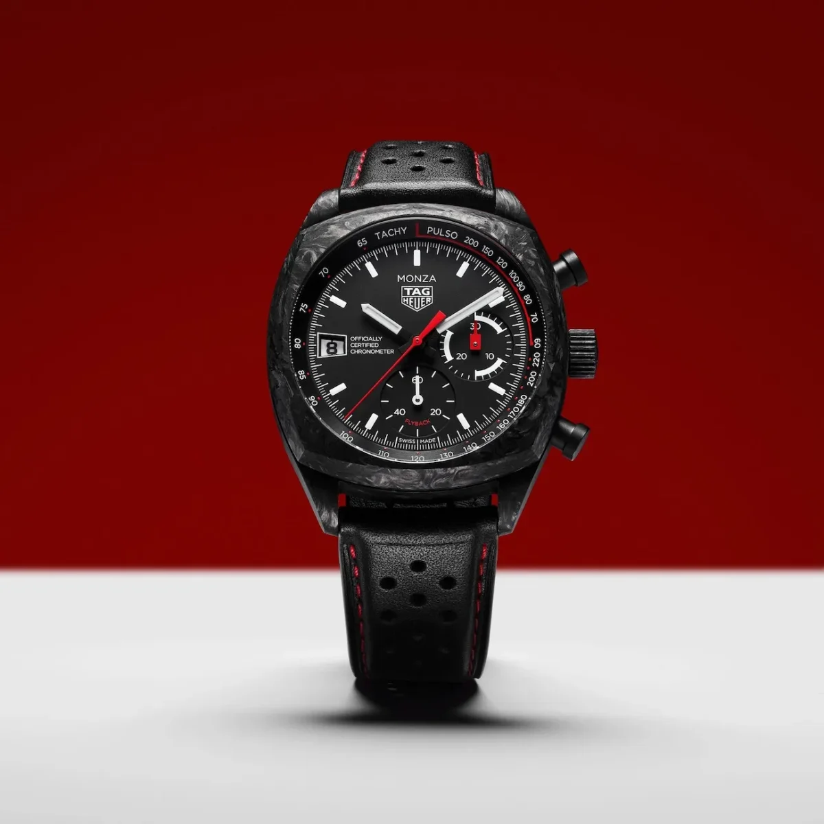 TAG Heuer Monza Flyback Chronograph 1 TAG Heuer Monza Flyback Chronograph, ou l'art de célébrer une victoire sans la trahir