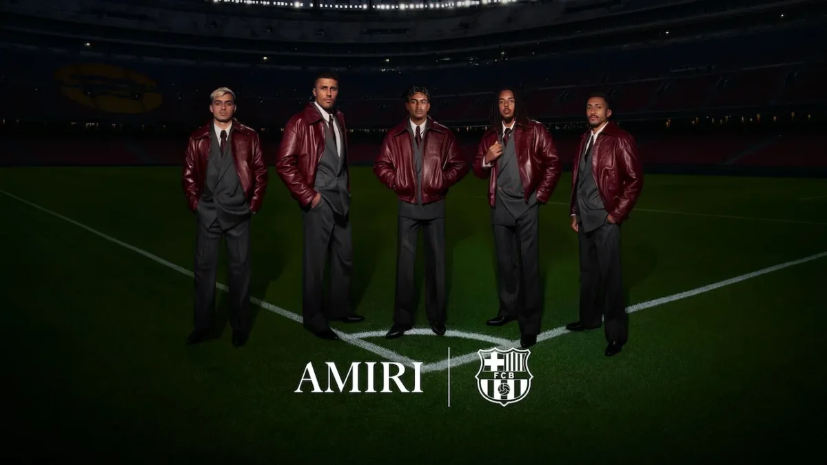 AMIRI habille le FC Barcelone et le grenat prend le pouvoir